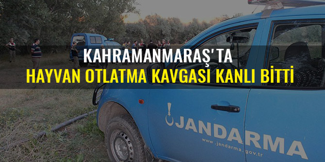 KAHRAMANMARAŞ'TA HAYVAN OTLATMA KAVGASI KANLI BİTTİ