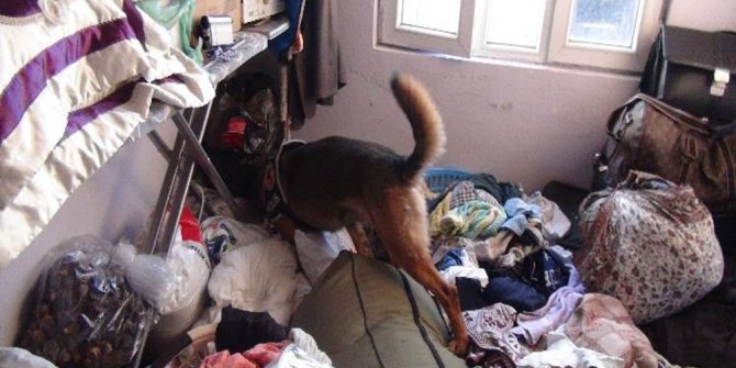 KAMERALARLA DOLU EVDEN CEPHANELİK ÇIKTI!