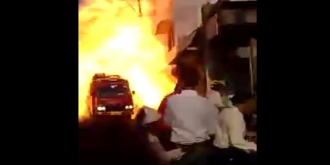 TÜP BOMBA GİBİ PATLADI: 7 KİŞİ YARALANDI