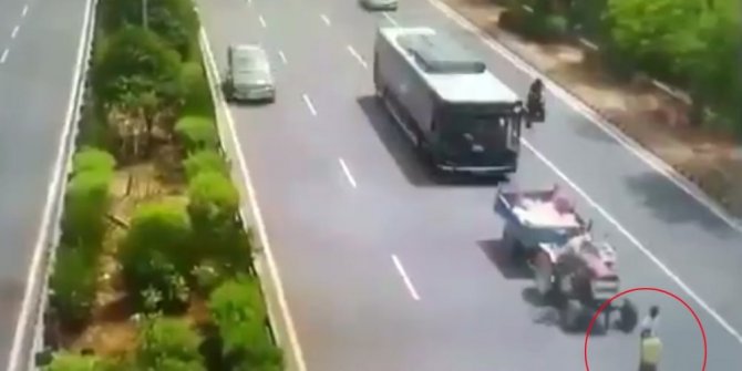 FACİAYA DAVETİYE ÇIKARAN YOL ÇALIŞMASI