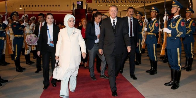 CUMHURBAŞKANI ERDOĞAN ÇİN’DE