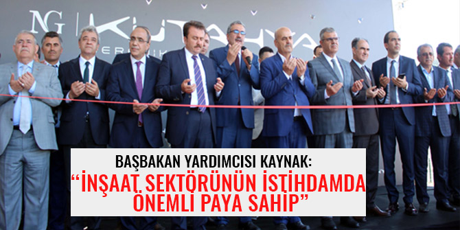 “İNŞAAT SEKTÖRÜNÜN İSTİHDAMDA ÖNEMLİ PAYA SAHİP”