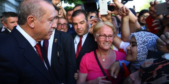 CUMHURBAŞKANI ERDOĞAN ABD’DEN AYRILDI