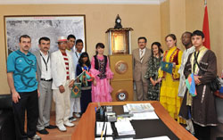 Türkçenin Çiçekleri Kahramanmaraş Belediyesini Ziyaret Etti