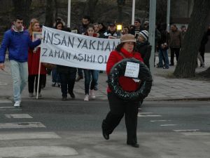 Sivas Davasının Zaman Aşımından Düşmesi Stockholmde Protesto Edildi