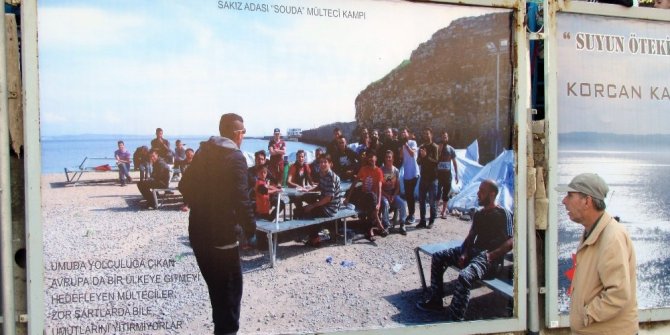 MÜLTECİLERİN DRAMI BİLLBOARDLARDA