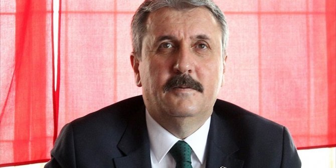 BBP GENEL BAŞKANI DESTİCİ, ERDOĞAN'I TEBRİK ETTİ