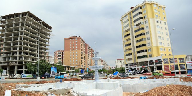 BÜYÜKŞEHİR’DEN KAVŞAK DÜZENLEME ÇALIŞMASI