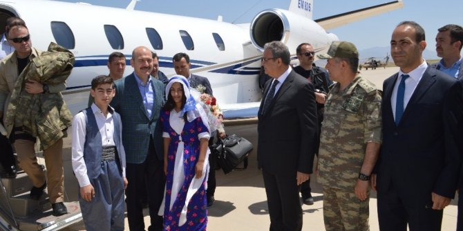 BAKAN SOYLU OPERASYONLARIN SÜRDÜĞÜ KATO DAĞINDA
