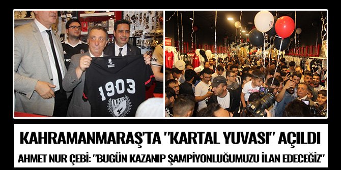 KAHRAMANMARAŞ'TA "KARTAL YUVASI" AÇILDI
