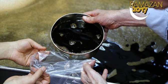 GÜNEYDOĞU'DA İFTARIN VAZGEÇİLMEZİ: "MEYAN ŞERBETİ"