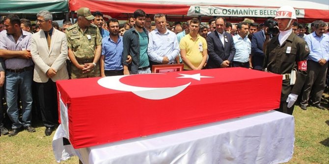 ŞEHİT UZMAN ÇAVUŞ YILMAZ SON YOLCULUĞUNA UĞURLANDI