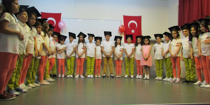 YAŞAR GÖLCÜ İLKOKULU’NDA  MEZUNİYET COŞKUSU