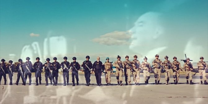 JANDARMA ÖZEL HAREKATTAN 'RAP'Lİ KLİP