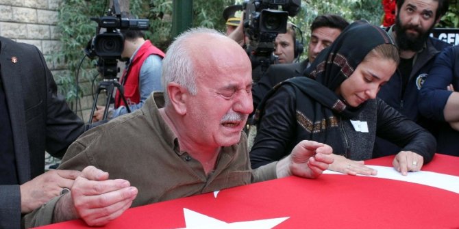 ŞEHİT BABASININ FERYATLARI YÜREK DAĞLADI