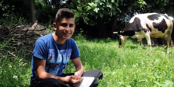 SINAVA TARLADA ÇALIŞTI TÜM SORULARI DOĞRU YANITLADI