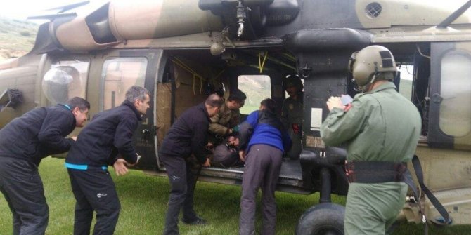 DONMAK ÜZEREYKEN KURTARILDI