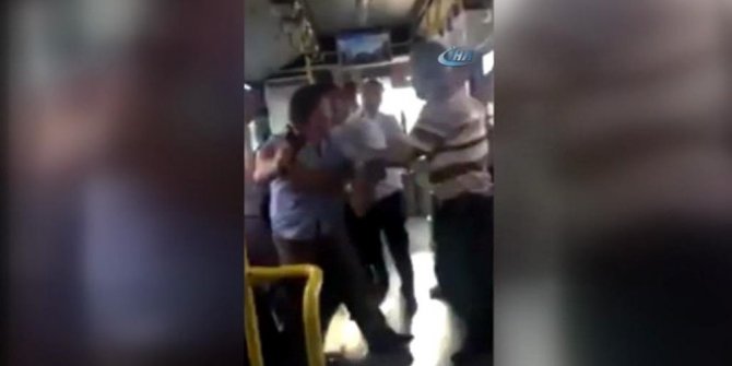 METROBÜSTE ŞOFÖRE SİLAH ÇEKTİ!