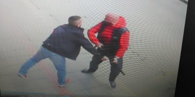 CİNAYET ANI GÜVENLİK KAMERASINDA