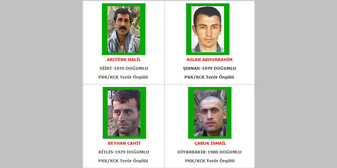 O TERÖRİST ETKİSİZ HALE GETİRİLDİ