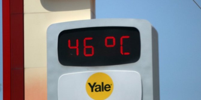 ADANA’DA TERMOMETRELER 46 DERECEYİ GÖSTERDİ