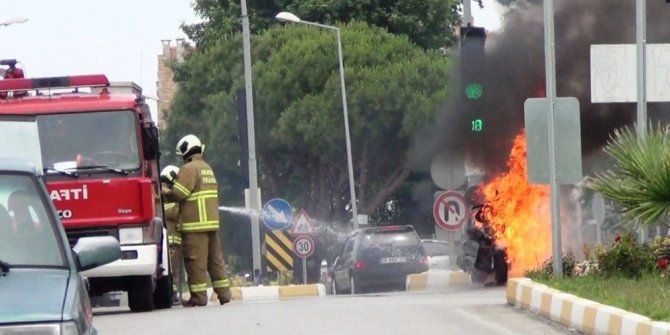 YANMAKTAN SON ANDA KURTULDU