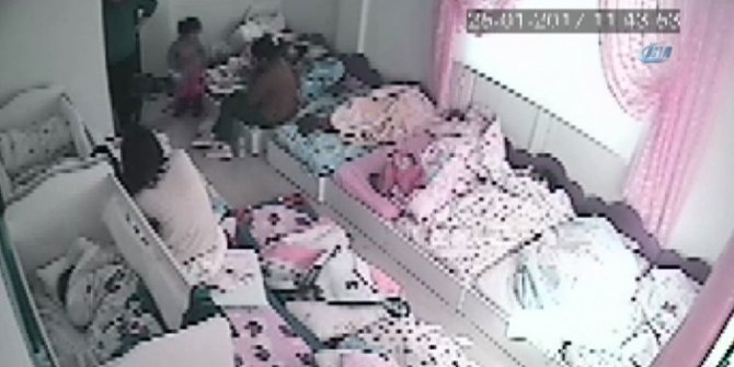 2,5 YAŞINDAKİ KIZ KREŞTE DARP EDİLDİ