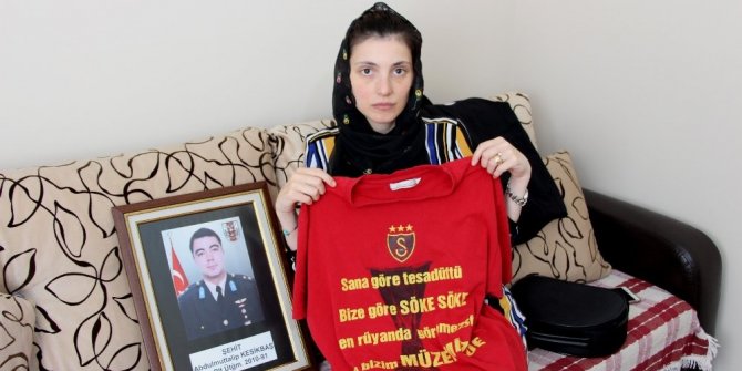 ŞEHİT PİLOT ÜSTEĞMENİN EŞİ: YİNE OLSA YİNE ONUNLA EVLENİRDİM