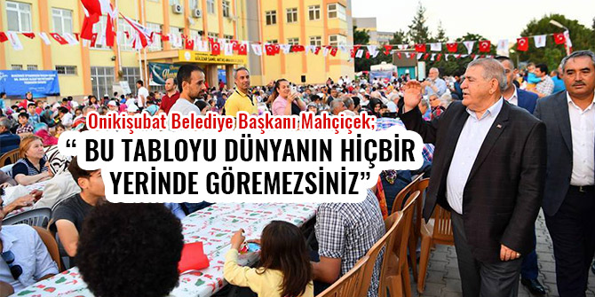 “ BU TABLOYU DÜNYANIN HİÇBİR YERİNDE GÖREMEZSİNİZ”