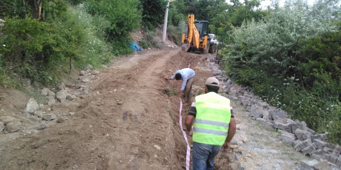 DÖNGELE’YE 35 KM’LİK YENİ ŞEBEKE