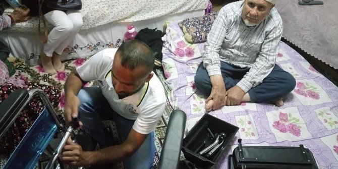 HAYATA DOKUNUŞ DERNEĞİNDEN ENGELLİ VATANDAŞA YARDIM ELİ