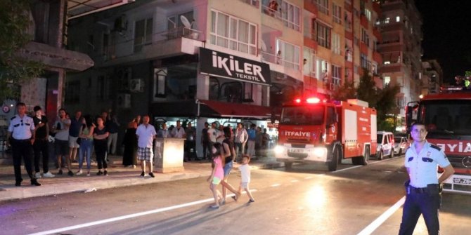 HAVAİ FİŞEK DÜKKANINDAKİ YANGINDA FACİADAN DÖNÜLDÜ