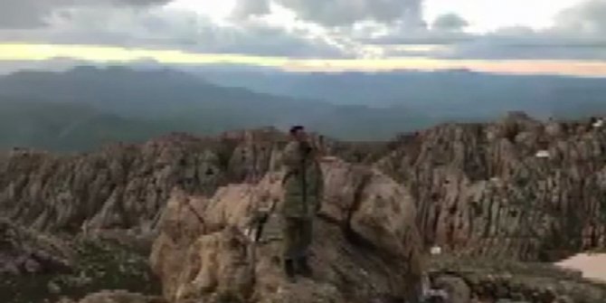 MEHMETÇİKTEN KATO DAĞI’NDA AKŞAM EZANI