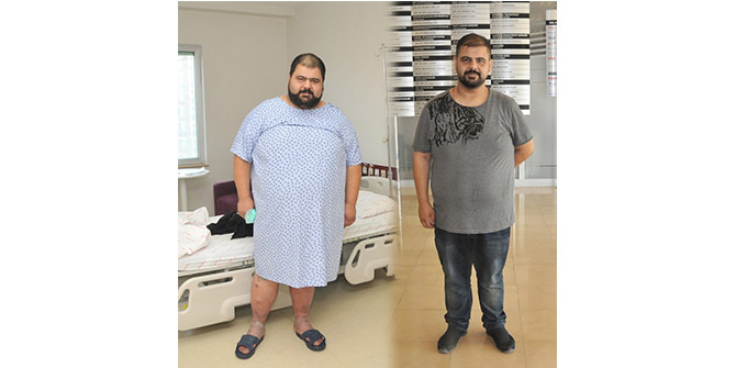 6 AYDA 63 KİLO VERDİ