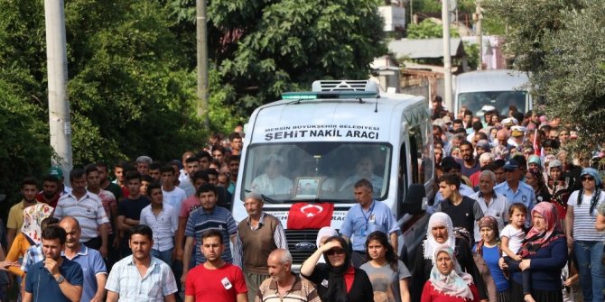 ŞEHİDİ BİNLER UĞURLADI