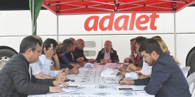 CHP MYK TOPLANTISI BÖYLE YAPILDI