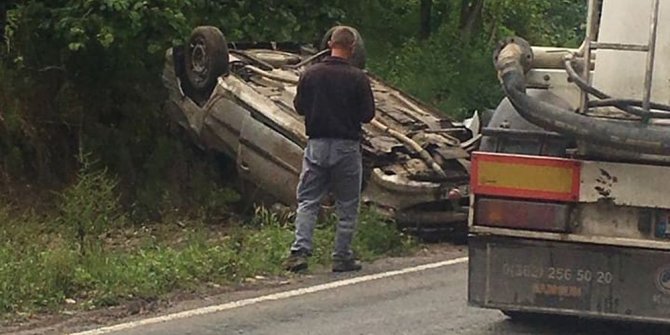 FATSA’DA TRAFİK KAZASI: 1 ÖLÜ, 2 YARALI