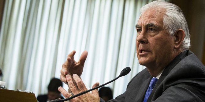 ABD DIŞİŞLERİ BAKANI TİLLERSON'DAN KATAR AÇIKLAMASI