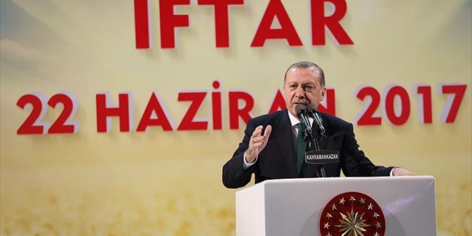 CUMHURBAŞKANI ERDOĞAN: İSPATLAYAMAZSANIZ NAMUSTAN YOKSUNSUNUZ