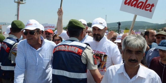 CHP HEYETİ, 10. GÜNDE İLK MOLA YERİNE ULAŞTI