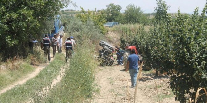 TRAKTÖRÜN ALTINDA CAN VERDİ