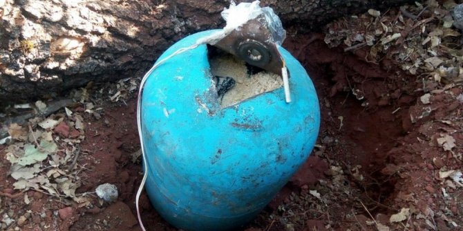 TUZAKLANAN PATLAYICI İMHA EDİLDİ