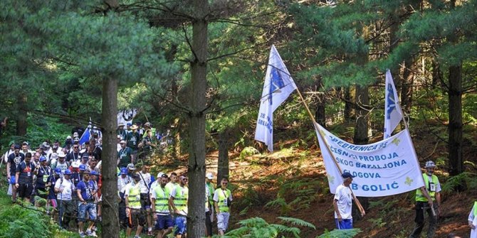 BOSNA HERSEK'TE 'BARIŞ YÜRÜYÜŞÜ' BAŞLADI