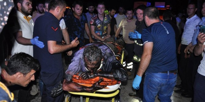 PARÇALANAN TRAKTÖRDEN SAĞ KURTULDU