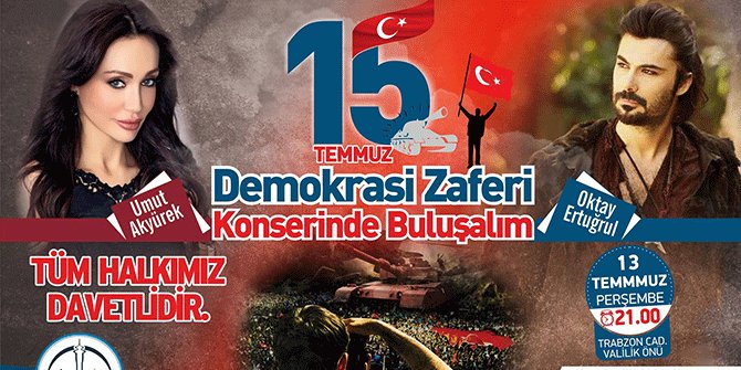 DULKADİROĞLU BELEDİYESİNDEN KONSERE DAVET