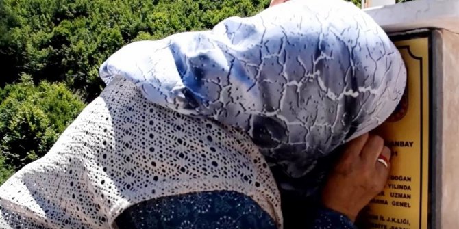 ŞEHİT ANNESİNİN GÖZYAŞLARI