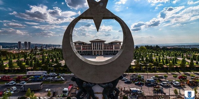 BEŞTEPE'DEKİ '15 TEMMUZ ŞEHİTLER ANITI' AÇILIŞA HAZIR