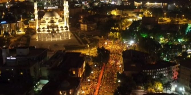 90 BİN CAMİDE SALALAR OKUNDU