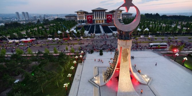 15 TEMMUZ ŞEHİTLER ANITI AÇILIŞA HAZIR