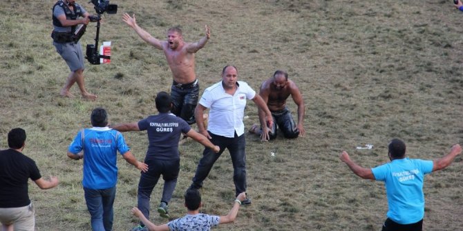 KIRKPINAR’DA BAŞPEHLİVAN ’SARI FIRTINA’ OLDU